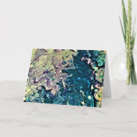 Abstract Colour Study 303, card