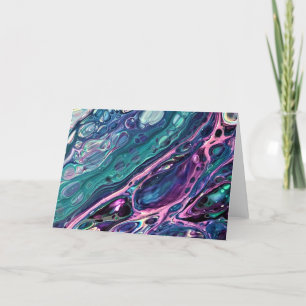 Abstract Colour Study 305, card