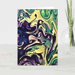 Abstract Colour Study 308, card