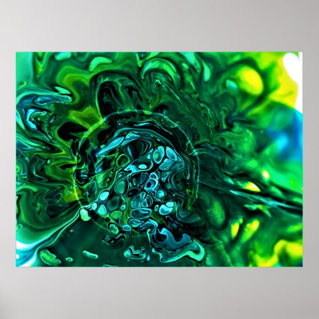 Abstract Colour Study 310, Poster (Front)