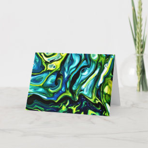 Abstract Colour Study 315, card