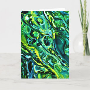 Abstract Colour Study 320, card