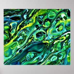 Abstract Colour Study 320, Poster