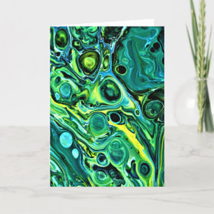 Abstract Colour Study 323, card