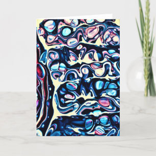 Abstract Colour Study 334, card