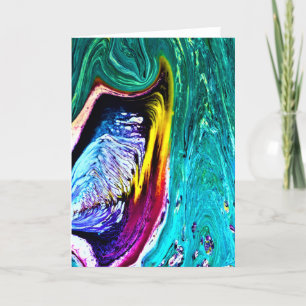 Abstract Colour Study 33, card