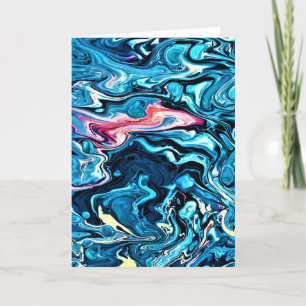 Abstract Colour Study 345, card