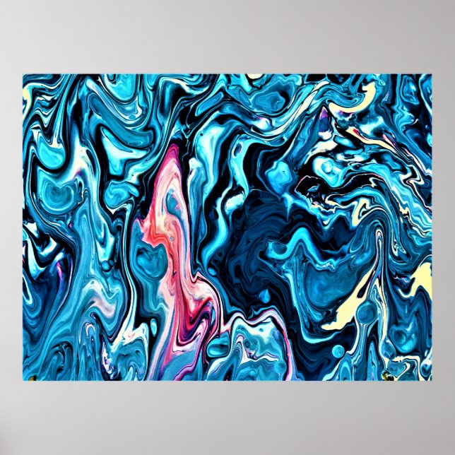 Abstract Colour Study 345, Poster (Front)