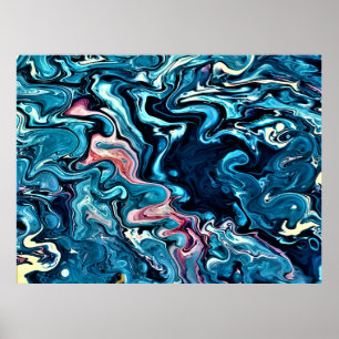 Abstract Colour Study 347, Poster