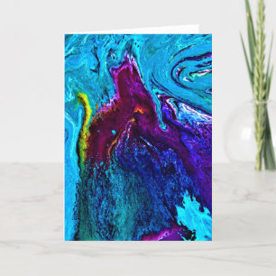 Abstract Colour Study 34, card