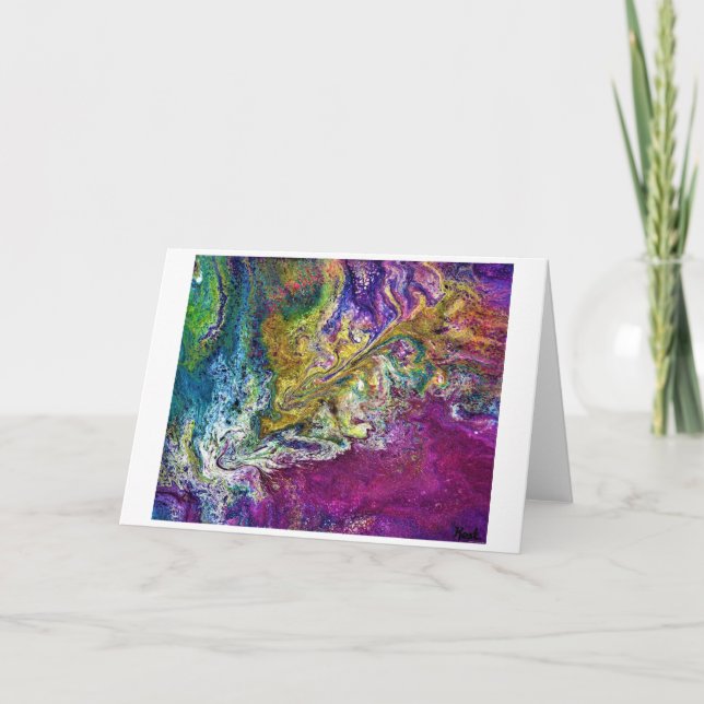 Abstract Colour Study 36, card (Front)