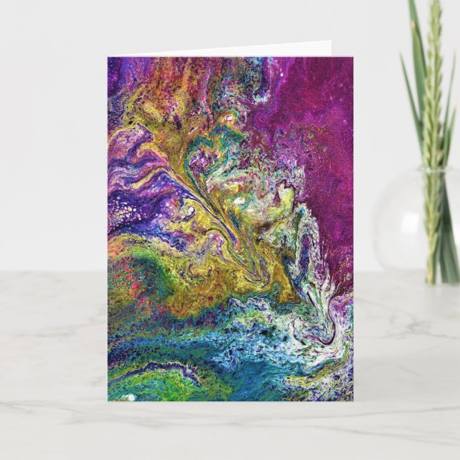 Abstract Colour Study 36, card (Front)