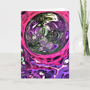 Abstract Colour Study 383, card