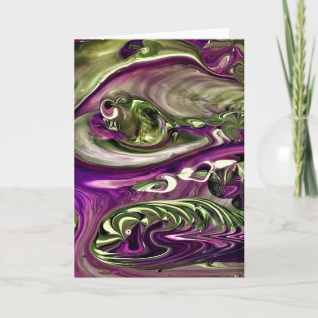 Abstract Colour Study 387, card (Front)