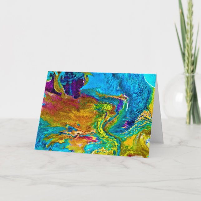 Abstract Colour Study 38, card (Front)