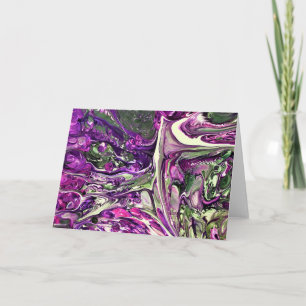 Abstract Colour Study 396, card