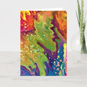 Abstract Colour Study 3, card