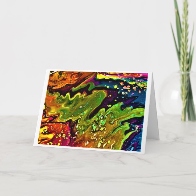 Abstract Colour Study 3, card (Front)