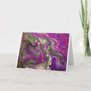 Abstract Colour Study 402, card