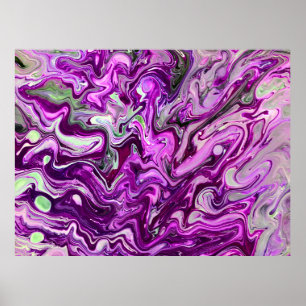 Abstract Colour Study 423, Poster