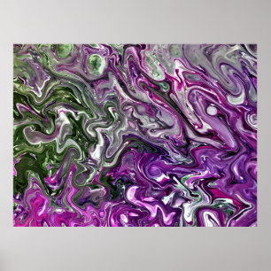 Abstract Colour Study 427, Poster