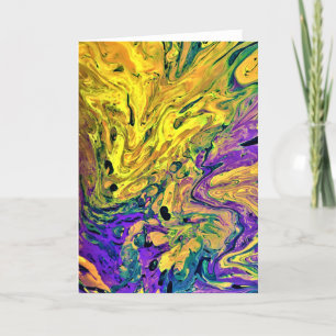Abstract Colour Study 42, card