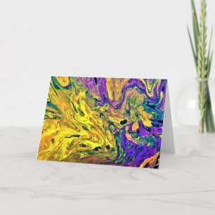 Abstract Colour Study 42, card
