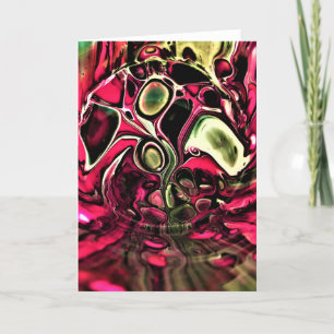 Abstract Colour Study 430, card