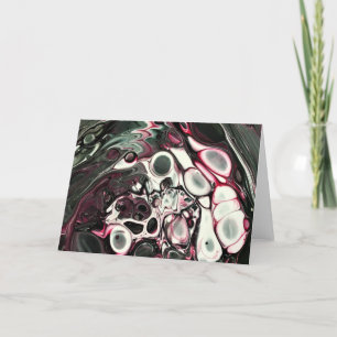 Abstract Colour Study 437, card