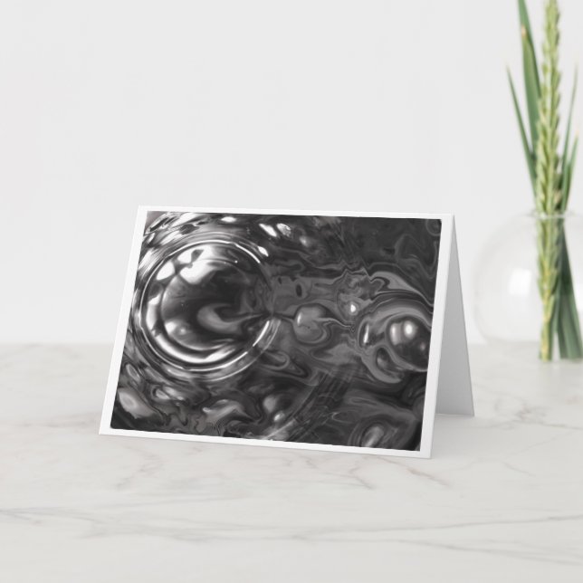 Abstract Colour Study 443 / Noir, Card (Front)