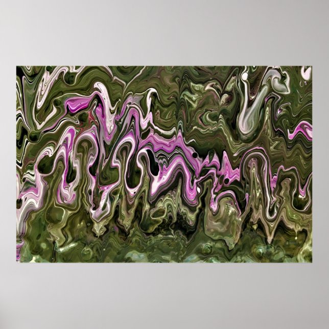 Abstract Colour Study 466,  Poster (Front)