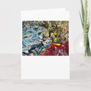 Abstract Colour Study 47 Card