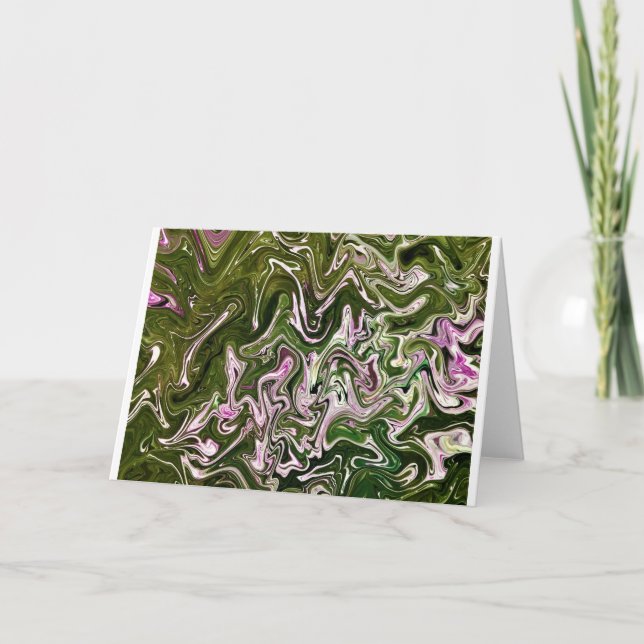 Abstract Colour Study 485, card (Front)