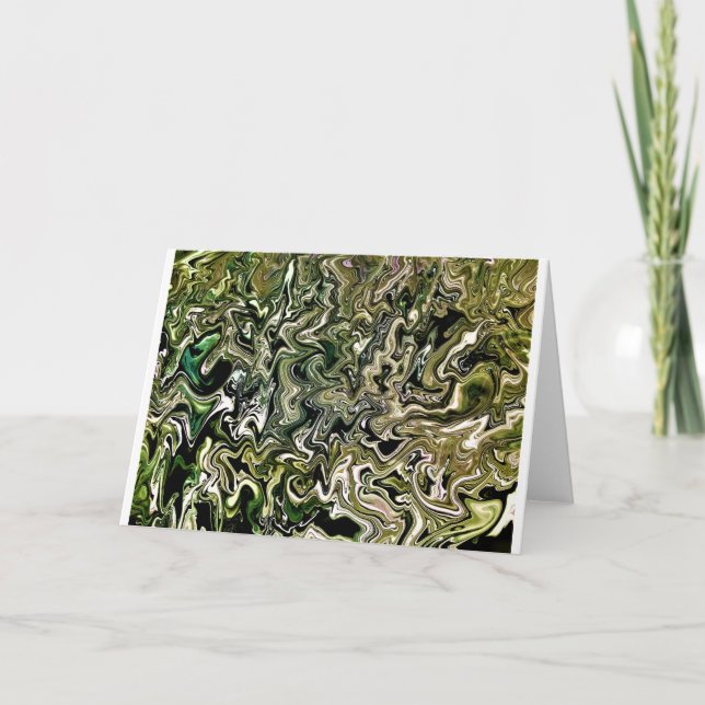 Abstract Colour Study 487, card (Front)