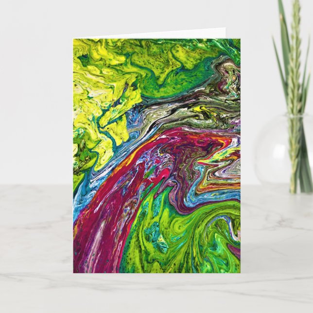 Abstract Colour Study 48, card (Front)