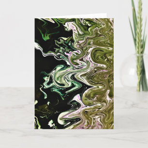 Abstract Colour Study 498, card