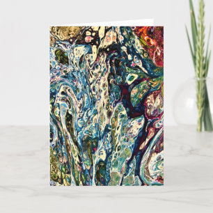 Abstract Colour Study 49, card