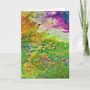 Abstract Colour Study 4, card