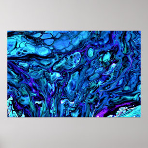 Abstract Colour Study 505, Poster