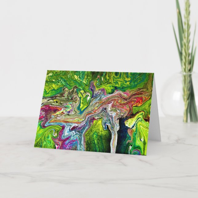 Abstract Colour Study 50, card (Front)