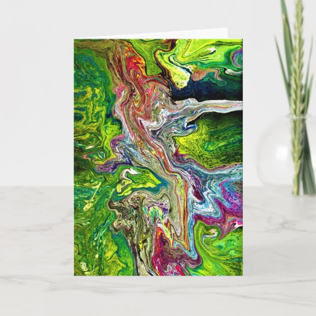 Abstract Colour Study 50, card (Front)
