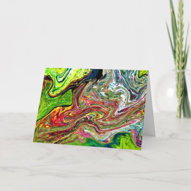 Abstract Colour Study 52, card (Front)