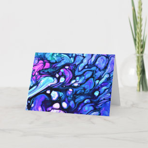 Abstract Colour Study 75, card