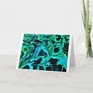 Abstract Colour Study 80, card