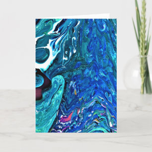 Abstract Colour Study 83, card