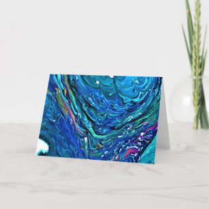 Abstract Colour Study 84, card