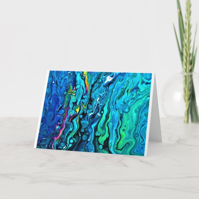 Abstract Colour Study 88, Card (Front)