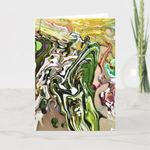 Abstract Colour Study 8, card
