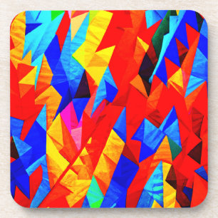Abstract Colour Symphony Coaster