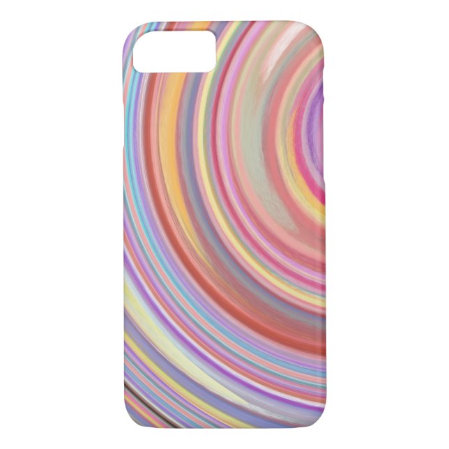 Abstract Coloured Twist Art Background #20 Case-Mate iPhone Case (Back)